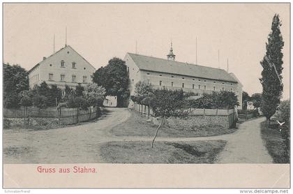 AK Gruss Stahna Gasthof ? Ketzerbachtal bei Lommatzsch Meissen Nossen Mochau Starbach Döbeln Rosswein Lüttewitz Maltitz