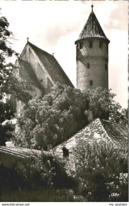 70112778 Kaufbeuren Kaufbeuren Kirche ungelaufen ca. 1955