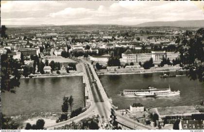 70090715 Koblenz Rhein Koblenz Schloss Bruecke Koblenz