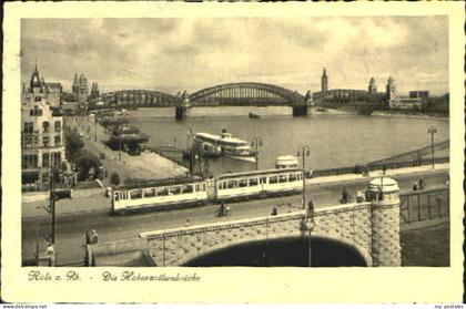 70086019 Koeln Rhein Koeln Bruecke x 1936 Koeln Rhein