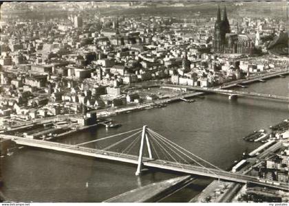 70114612 Koeln Rhein Koeln Fliegeraufnahme x 1962 Koeln Rhein