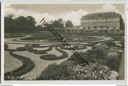 Brühl - Schloss - Foto-Ansichtskarte 30er Jahre - Cramers Kunstanstalt Dortmund