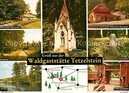 73172895 Koenigslutter Elm Waldgaststaette Tetzelstein Elm Spielplatz Koenigslut