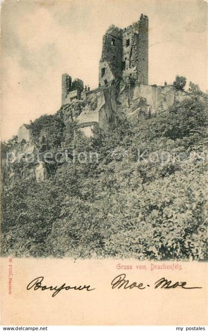 42976407 Drachenfels Ruine Drachenfels