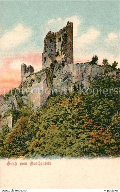 42976416 Drachenfels Ruine Drachenfels