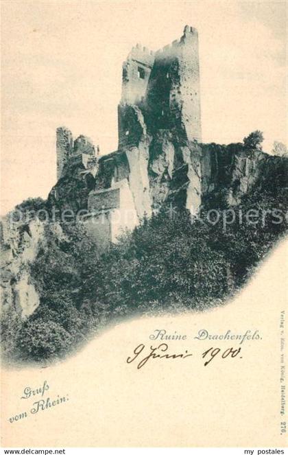 42976451 Drachenfels Ruine Drachenfels