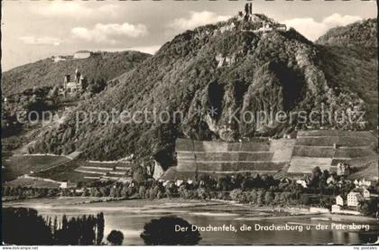 72202433 Drachenfels Drachenburg Petersber Drachenfels