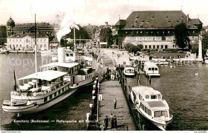 72760478 Konstanz Bodensee Hafenpartie mit Konzil Konstanz