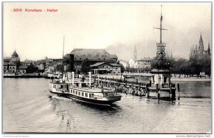 Allemagne - BADE WURTEMBERG -  KONSTANZ - hafen