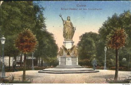 70089595 Krefeld Krefeld Denkmal Friedrichsplatz o 1919