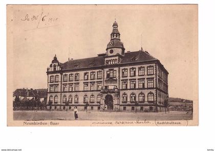 allemagne Saar Neunkirchen bachschulhaus correspondance 1919