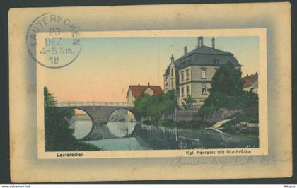 LAUTERECKEN vintage postcard Kusel Germany