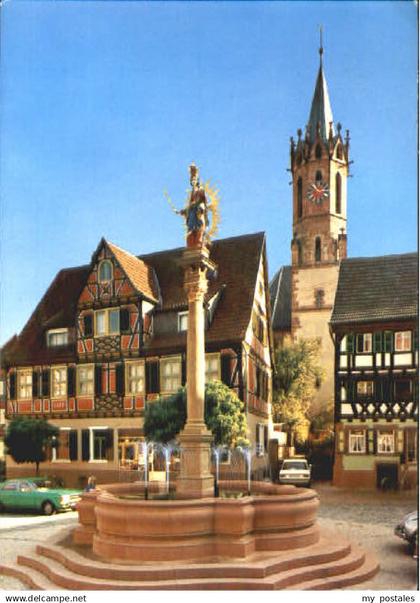 70112298 Ladenburg Marktplatz