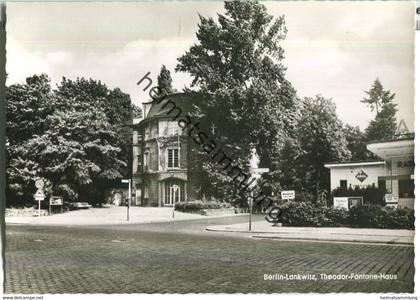 Berlin-Lankwitz - Theodor Fontane-Haus - Foto-Ansichtskarte - Verlag Kl.-P. Heyn Berlin