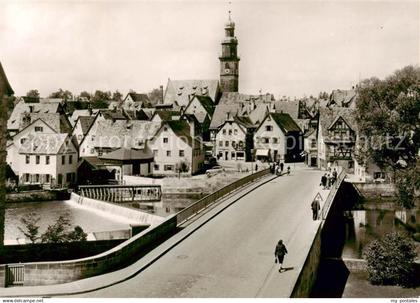 Lauf Pegnitz Bruecke Ortspartie