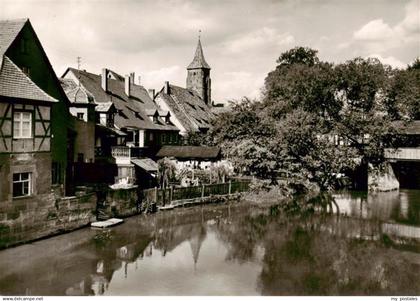 Lauf Pegnitz Partie an der Pegnitz