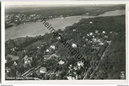 Lehnitz Nordbahn - Fliegeraufnahme - Foto-Ansichtskarte - Verlag Klinke & Co. Berlin