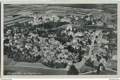 Lichtenfels - Schney - Flugzeugaufnahme