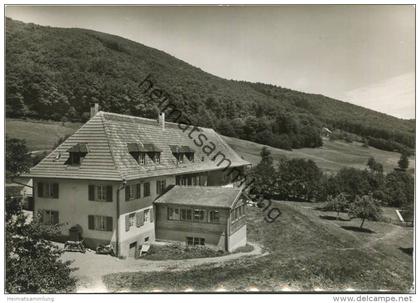 Jugendherberg Platzhof über Lörrach - Foto-AK Grossformat - Verlag Gebr. Metz Tübingen