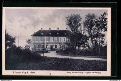 AK Löwenberg i. Mark, Burg Löwenberg, Jugendherberge