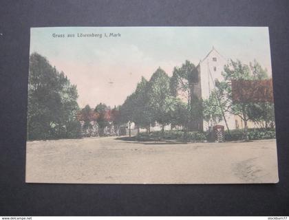 LÖWENBERG , Mark Seltene Karte um 1914