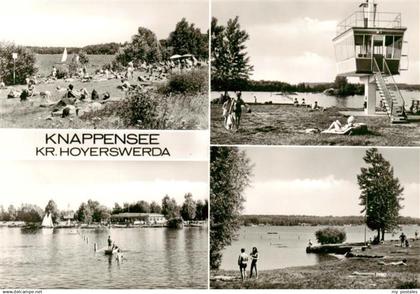 Knappensee Oberlausitz Liegewiese Strandbad Seepartien