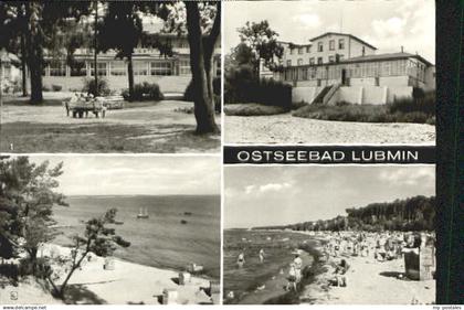 70089343 Lubmin Ostseebad Lubmin Heim Meer Strand o