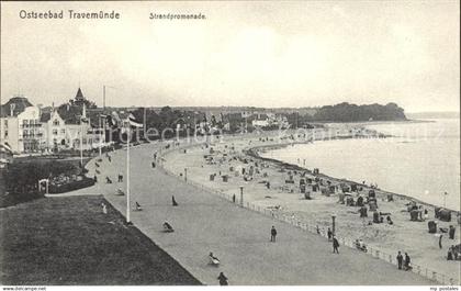 Travemuende Ostseebad Strandpromenade