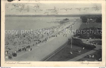 Travemuende Ostseebad Strandpromenade