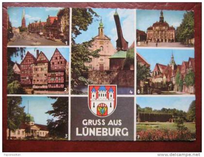 Lüneburg - Mehrbildkarte