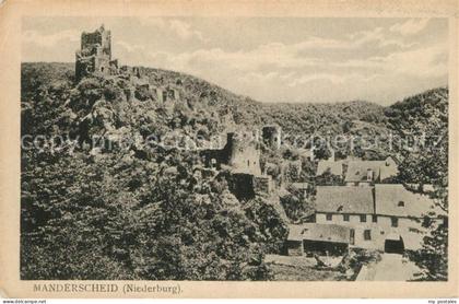 43511760 Manderscheid Eifel Niederburg Manderscheid Eifel