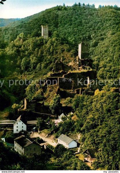 73160822 Manderscheid Eifel Ober und Niederburg Manderscheid Eifel