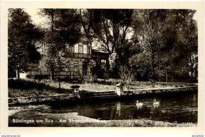 Röblingen am See, am Strandschlösschen