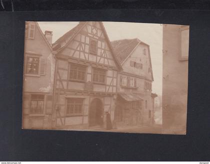 Originalphoto Marbach Schillers Geburtshaus 1905