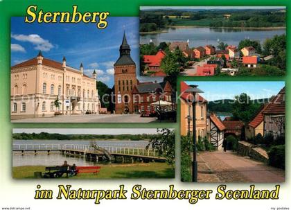 73229796 Sternberg Mecklenburg Panorama See Stadtansicht Sternberg Mecklenburg