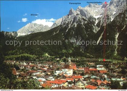 72520417 Mittenwald Bayern Karwendelgebirge Mittenwald