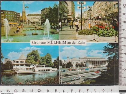 MÜHLHEIM AN der Ruhr - MBK-  gelaufen ( AK  5913)