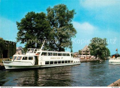 73196939 Muelheim Ruhr Wasserbahnhof Fahrgastschiff Muelheim Ruhr