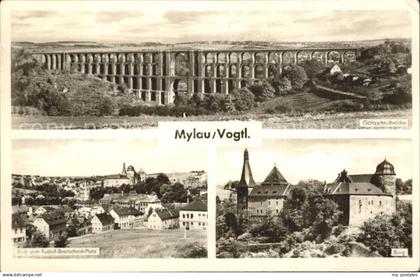 72387139 Mylau Goeltzschtalbruecke Burg  Mylau