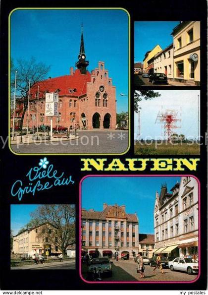 73230197 Nauen Havelland Rathaus Marktstrasse