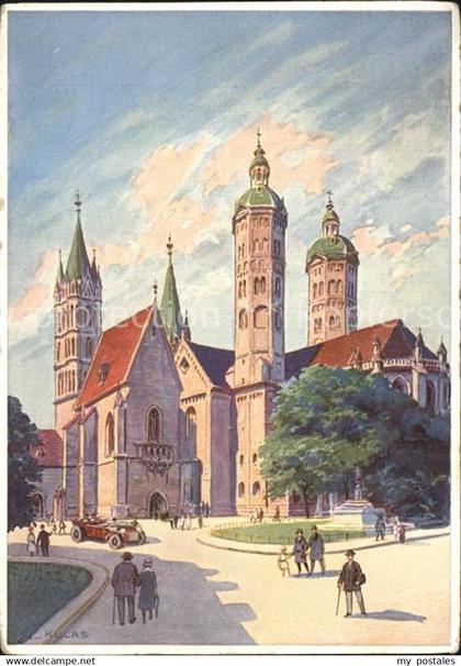 42467954 Naumburg Saale Dom Kuenstlerkarte Naumburg Saale