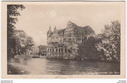 Neumünster old postcard travelled 1943 Neumünster Pmk b170720