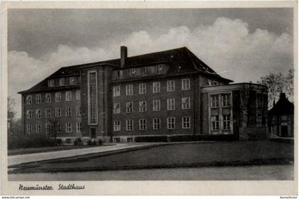 Neumünster - Stadthaus - Feldpost 3. Reich