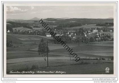 Neusalza-Spremberg - Blick auf die Innenstadt - Foto-AK