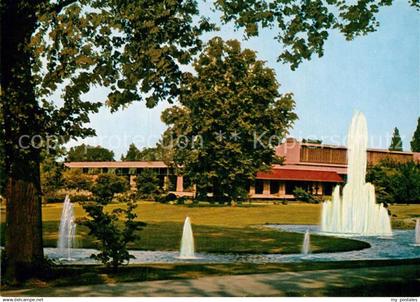 73009274 Neuss Stadthalle Springbrunnen Neuss