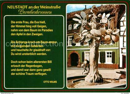 72925541 Neustadt Weinstrasse Paradiesbrunnen Neustadt an der Weinstr.