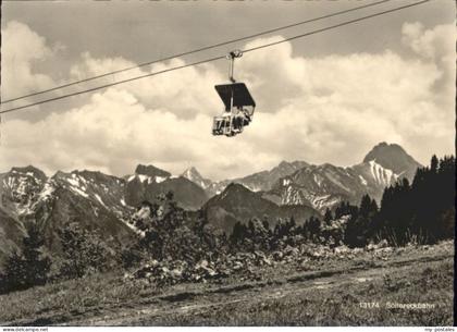 70902000 Oberstdorf Oberstdorf Soellereckbahn Sessellift x Oberstdorf