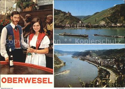 72514387 Oberwesel Rhein Rheinpartie Oberwesel