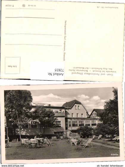 72835,Unkeroda bei Eisenach Förtha Marksuhl Gasthaus Eltegrund