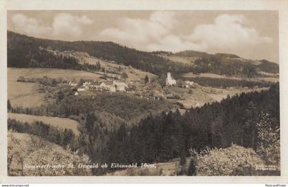 St Oswald Eibiswald Old Austria Real Photo Postcard